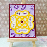 Maxbell 3 Pieces Cutting Dies Scrapbook Photo Album Embossed Decoration DIY Crafts