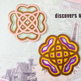 Maxbell 3 Pieces Cutting Dies Scrapbook Photo Album Embossed Decoration DIY Crafts