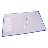 Max Foldable Clipboard Multipurpose Writing Plate Clip High Capacity Clip blue