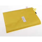 Max Waterproof Zippered Document Folder File Bags Office Supplies Yellow A4