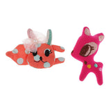 Max Cotton Animals Crown Embellishments for DIY Hair Accessories 4 Pieces C