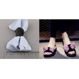 Max Cloth Bowknot DIY Craft Kids Headwear Slipper Accessories  Meters Apricot