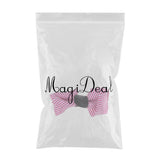 Max Cloth Bowknot DIY Craft Kids Headwear Slipper Accessories  Purple Rose