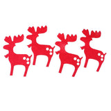 Max 8 Pieces Multiple Style Xmas Ornament Decorations 200x140mm Elk