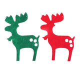 Max 8 Pieces Multiple Style Xmas Ornament Decorations 200x140mm Elk