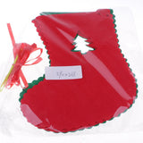 Max 8 Pieces Multiple Style Xmas Ornament Decorations 183x155mm Christmas  Sock