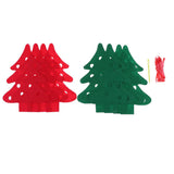 Max 8 Pieces Multiple Style Xmas Ornament Decorations 200x150mm Christmas Trees