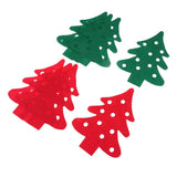 Max 8 Pieces Multiple Style Xmas Ornament Decorations 200x150mm Christmas Trees