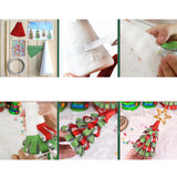 Max 1 Set Foamed Christmas Tree Decoration Crafts Kids Gifts for Home Decor D