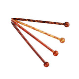 Max 4 Pieces Retro Wooden Hairpin Woman Hair Stick Headdress Jewelry Craft 13cm