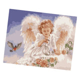 Maxbell DIY Paint By Numbers Kit Canvas Oil Painting Art Crafts  Angel