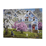 Maxbell DIY Paint By Numbers Kit Canvas Oil Painting Art Crafts  Villa