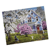 Maxbell DIY Paint By Numbers Kit Canvas Oil Painting Art Crafts  Villa