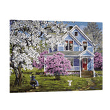 Maxbell DIY Paint By Numbers Kit Canvas Oil Painting Art Crafts  Villa