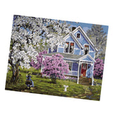 Maxbell DIY Paint By Numbers Kit Canvas Oil Painting Art Crafts  Villa