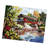 Maxbell DIY Paint By Numbers Kit Canvas Oil Painting Art Crafts  House