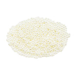 Maxbell Round Plastic Pearl Spacer Loose Beads for DIY Craft Beige 1000 Pieces 3mm