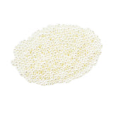 Maxbell Round Plastic Pearl Spacer Loose Beads for DIY Craft Beige 1000 Pieces 3mm