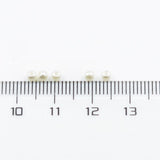 Maxbell Round Plastic Pearl Spacer Loose Beads for DIY Craft Beige 1000 Pieces 3mm