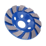 Maxbell Diamond Grinding Cup Wheel Segment Disc Grinder Concrete Stone and Washer blue 22mm
