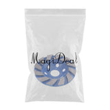 Maxbell Diamond Grinding Cup Wheel Segment Disc Grinder Concrete Stone and Washer blue 22mm