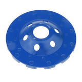 Maxbell Diamond Grinding Cup Wheel Segment Disc Grinder Concrete Stone and Washer blue 22mm
