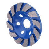 Maxbell Diamond Grinding Cup Wheel Segment Disc Grinder Concrete Stone and Washer blue 22mm