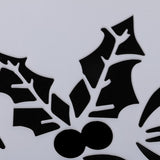 Maxbell 10 Inch Patterned Cake Stencil Printing Template Bake Mold white Bells