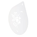 Maxbell 10 Inch Patterned Cake Stencil Printing Template Bake Mold white Bells