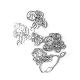 Maxbell Transparent Silicone Clear Stamps DIY Scrapbooking Cards angel