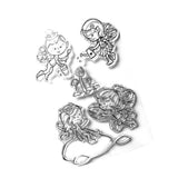 Maxbell Transparent Silicone Clear Stamps DIY Scrapbooking Cards angel