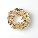 Maxbell 4 Pieces Alloy Rhinestone Flatback Buttons for DIY Craft Garland 4.2x4.3cm