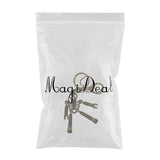 Maxbell Skeleton Skull  Pendant  Lobster Swirl Carabiner Keychains Keyring bronze