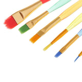 Maxbell 6 x Multi-size Artist Painting Drawing Brush kit for Watercolor Oil Painting