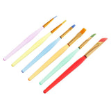 Maxbell 6 x Multi-size Artist Painting Drawing Brush kit for Watercolor Oil Painting