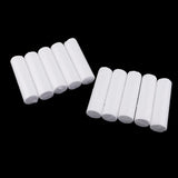 Maxbell 10 Pieces DIY Cylinder Shape Styrofoam Foam Material for Art Craft  90x25mm