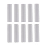Maxbell 10 Pieces DIY Cylinder Shape Styrofoam Foam Material for Art Craft  90x25mm