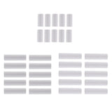 Maxbell 10 Pieces DIY Cylinder Shape Styrofoam Foam Material for Art Craft  90x25mm
