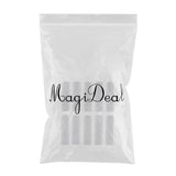 Maxbell 10 Pieces DIY Cylinder Shape Styrofoam Foam Material for Art Craft  120x32mm