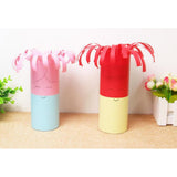 Maxbell 2Pcs White Kraft Arts and Craft Paper Tube for DIY Kids Drawing Height 150mm