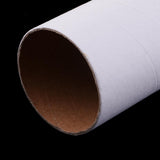 Maxbell 2Pcs White Kraft Arts and Craft Paper Tube for DIY Kids Drawing Height 150mm