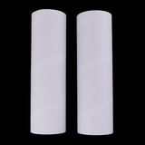 Maxbell 2Pcs White Kraft Arts and Craft Paper Tube for DIY Kids Drawing Height 200mm