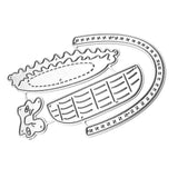 Maxbell 1 Piece Fruit Basket Shape Cutting Dies Embossing Die Cutter Handmade Crafts