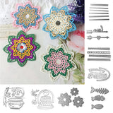 Maxbell 1 Piece Fruit Basket Shape Cutting Dies Embossing Die Cutter Handmade Crafts
