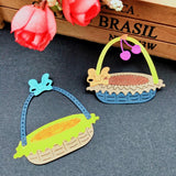Maxbell 1 Piece Fruit Basket Shape Cutting Dies Embossing Die Cutter Handmade Crafts