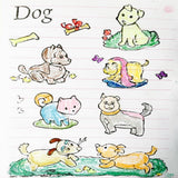 Maxbell Clear Silicone Rubber Stamp for DIY Scrapbook Album Card Making Dog