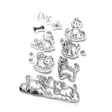 Maxbell Clear Silicone Rubber Stamp for DIY Scrapbook Album Card Making Dog
