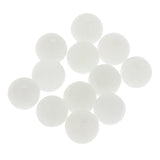 Maxbell 12Pcs Round Luminous Stone Beads Fishing Lures Jewelry Findings Multi