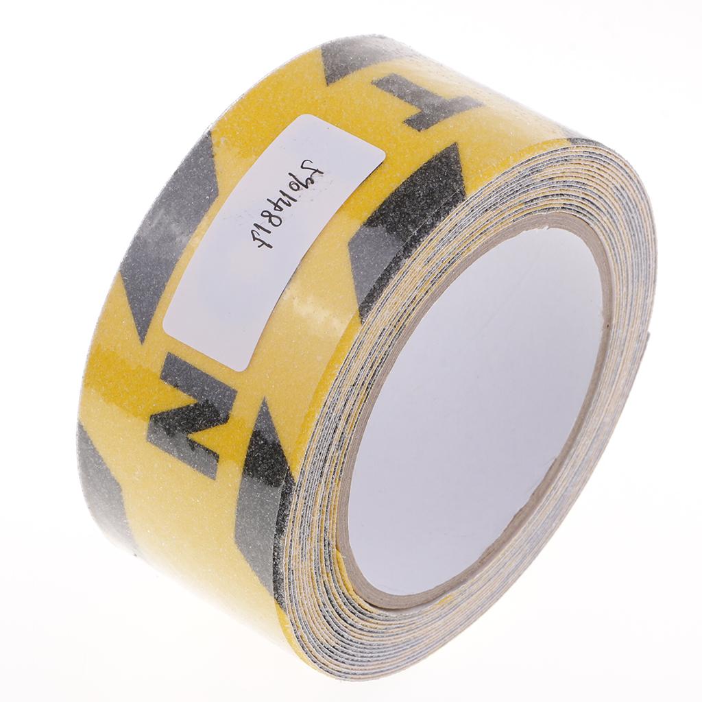 Maxbell Anti Slip Warning Tape Adhesive Safe Sticky Tape 4.8x500cm caution