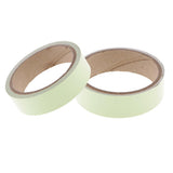 Maxbell 2.5cm Anti Collid Luminouse Tape Warning Tape Glow Arrow Stickers 2.5x200cm
